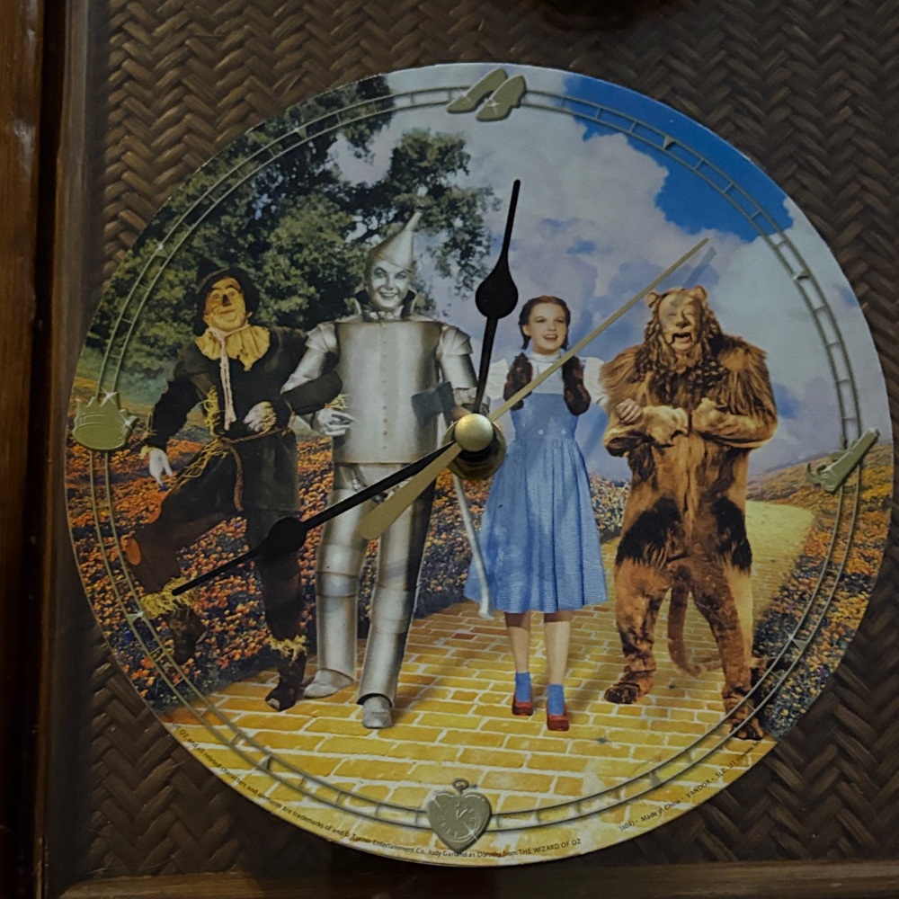 Wizard of Oz Themed Wall Clock